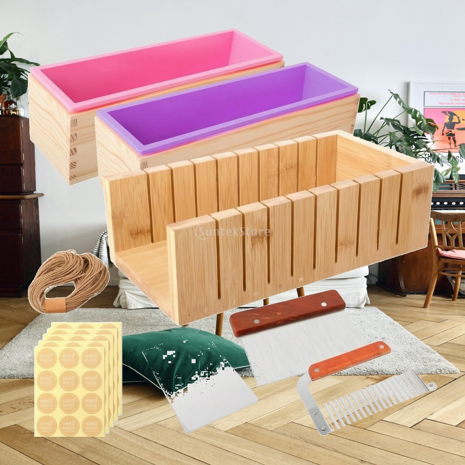 Soap Making Homemade - Set Perlengkapan Pembuatan Sabun dengan Cetakan