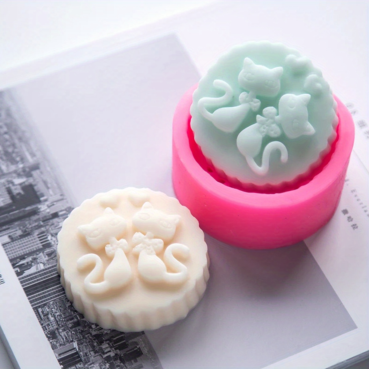 Soap Making Ideas - 1 Buah Cetakan Sabun Silikon Bentuk