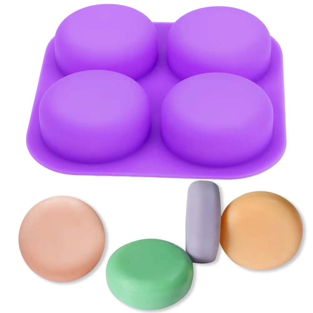 Soap Making Tools - 1-2 PCS Cetakan Sabun Silikon Bulat