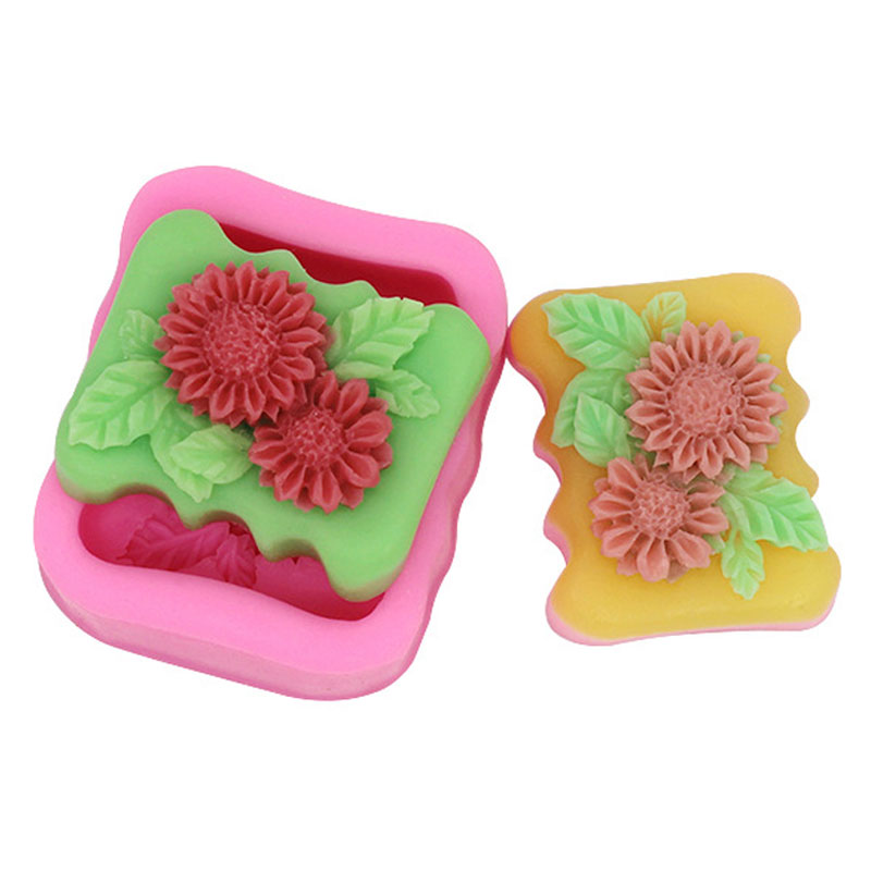 Cetakan Sabun Silikon Bunga Pe - Soap Making Homemade ulasan dan harga