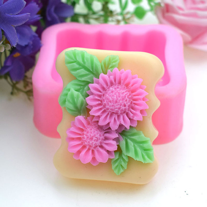Cetakan Sabun Silikon Bunga Pe - Soap Making Homemade ulasan dan harga
