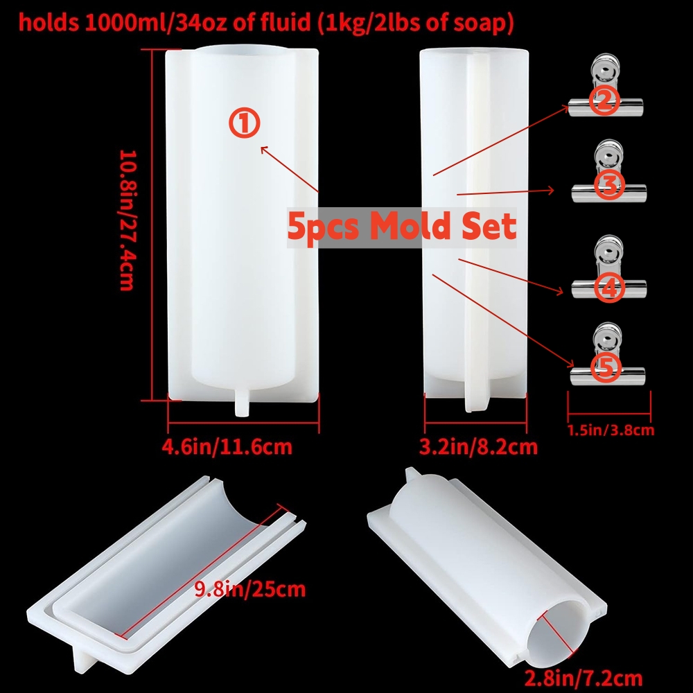 Cetakan Sabun Silinder Besar d - Soap Making At Home ulasan dan harga