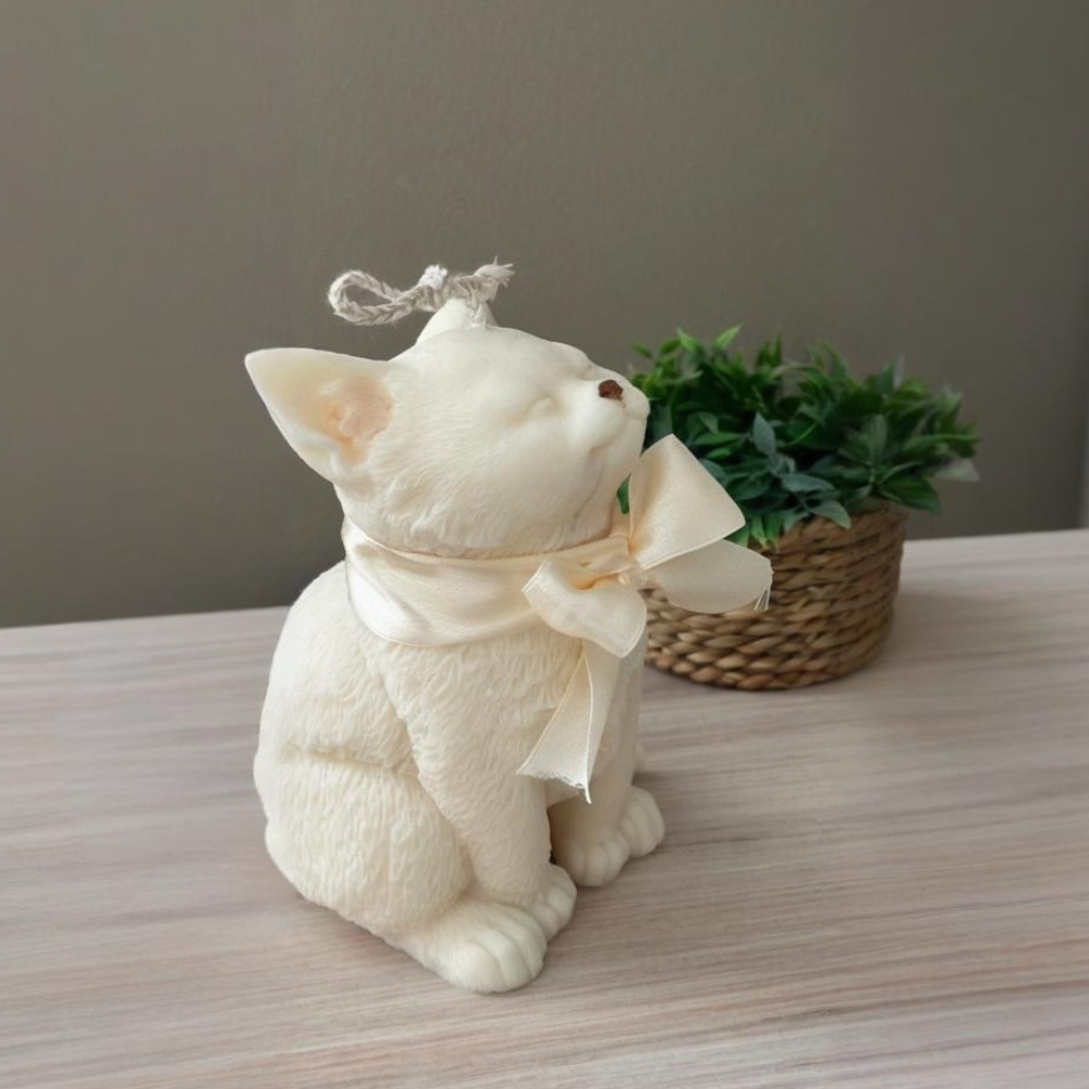Cetakan Silikon Kucing Senyum  - Soap Making Ideas ulasan dan harga