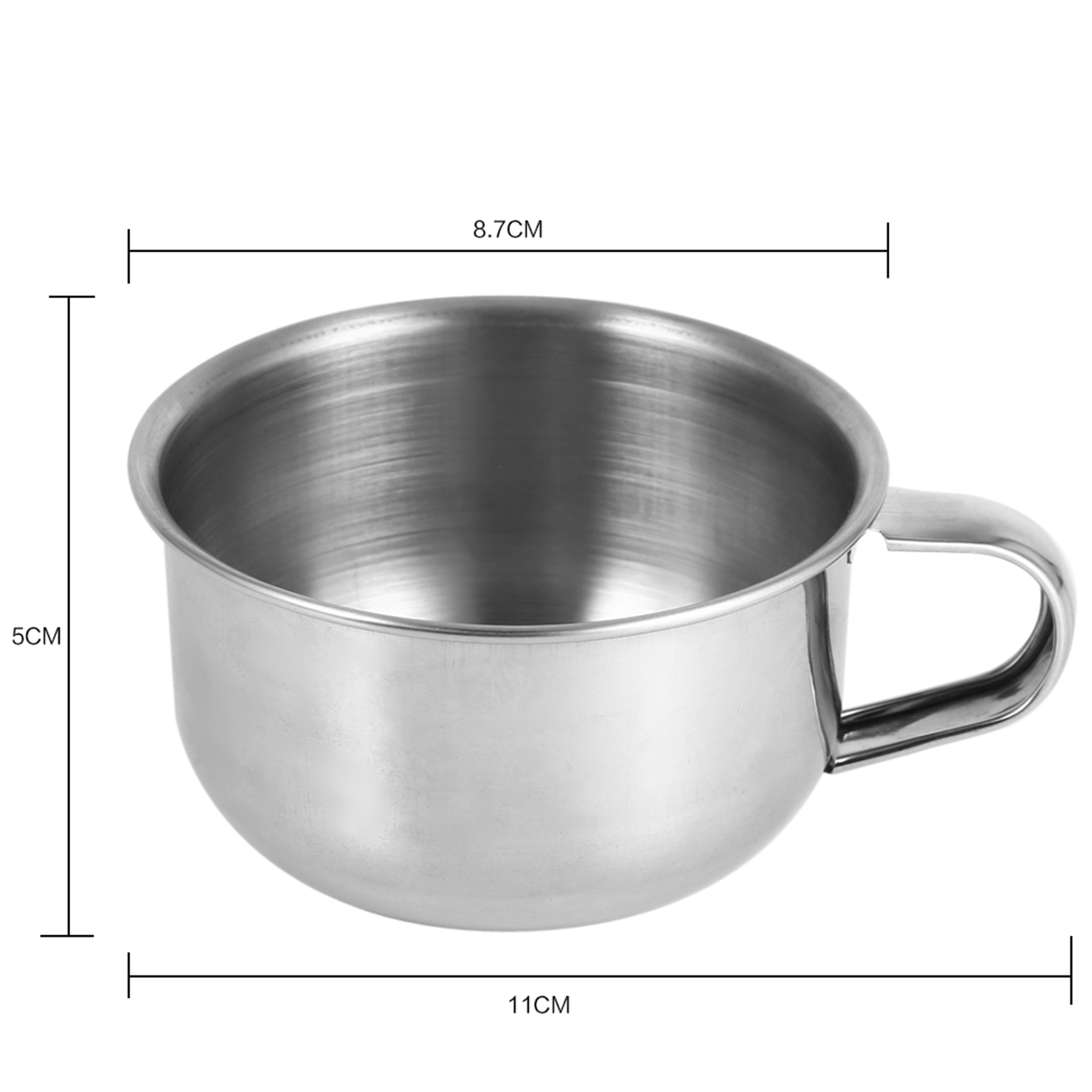Mug Cawan Sabun Cukur Logam St - Soap Making Tools ulasan dan harga