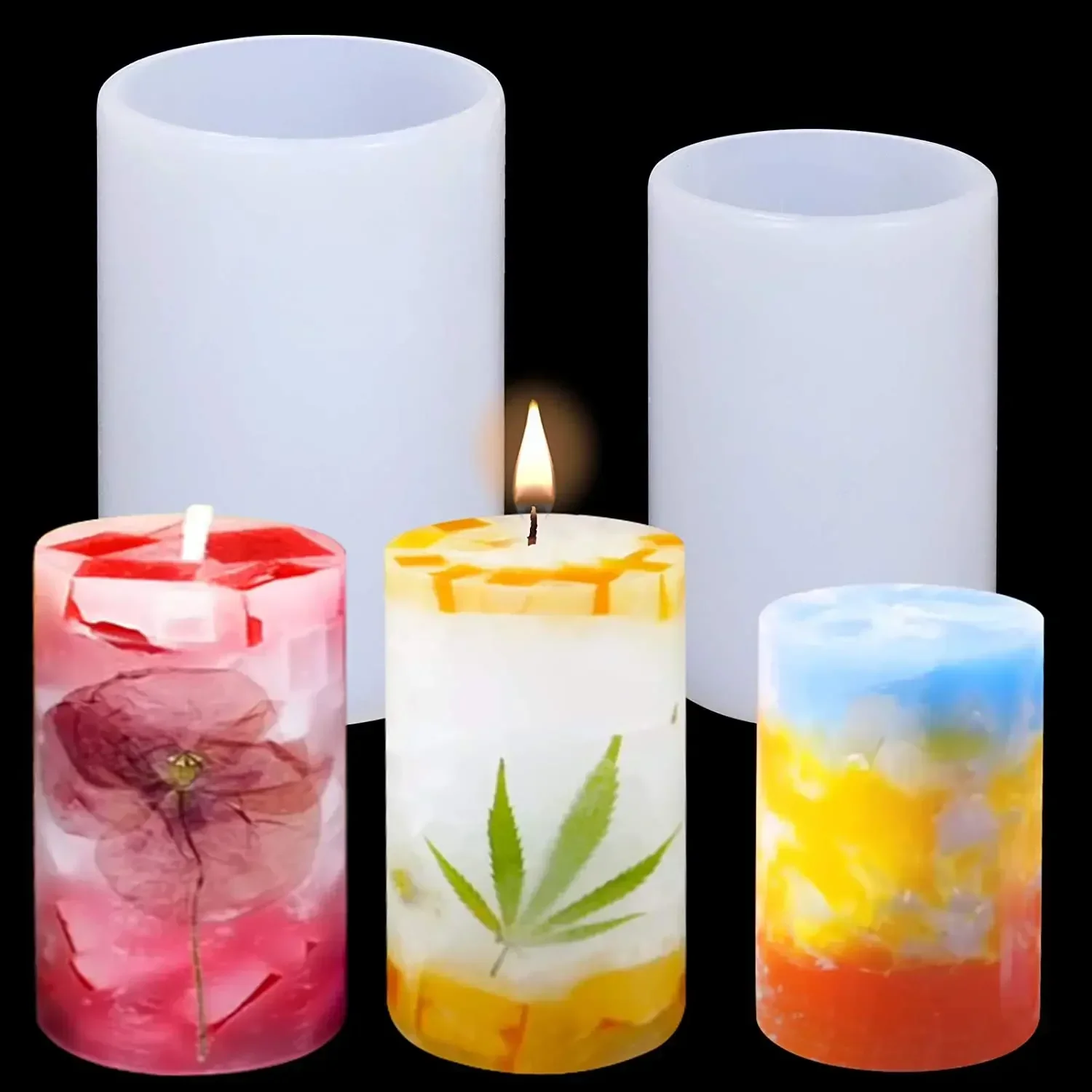 Cetakan silikon lilin bentuk s - Soap Making Homemade ulasan dan harga