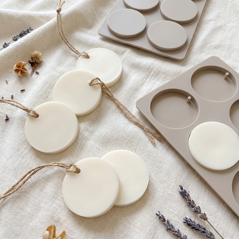 Cetakan Silikon Bulat 6 Rongga - Soap Making Ideas ulasan dan harga