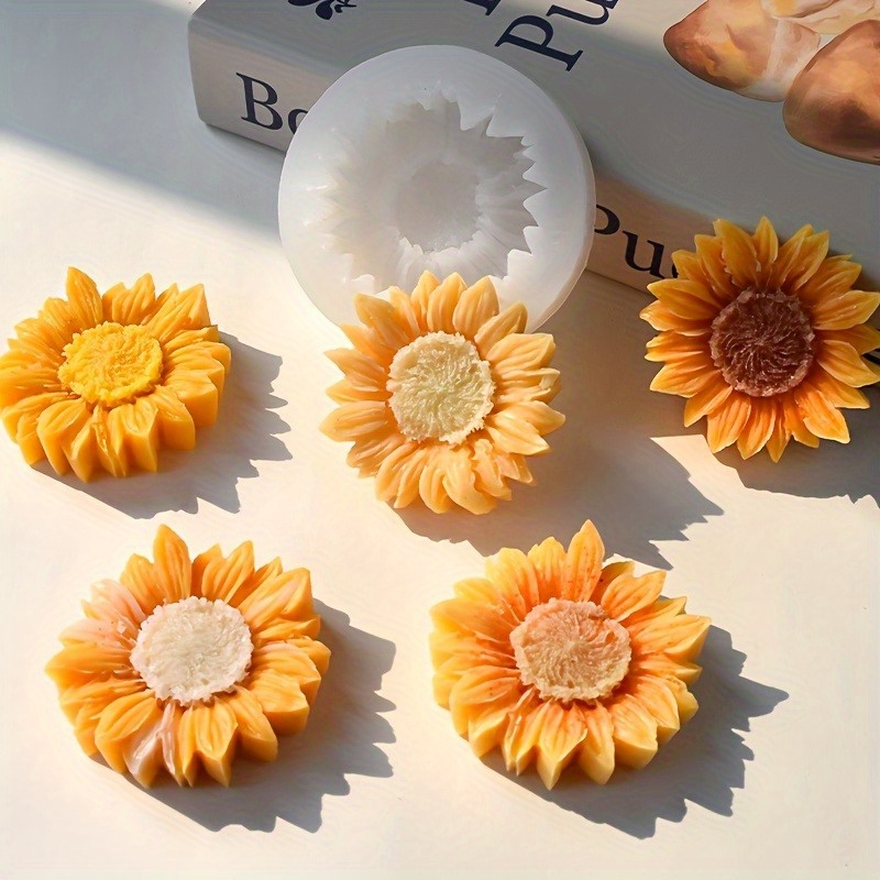 Cetakan Silikon Bunga Matahari - Soap Making Name ulasan dan harga