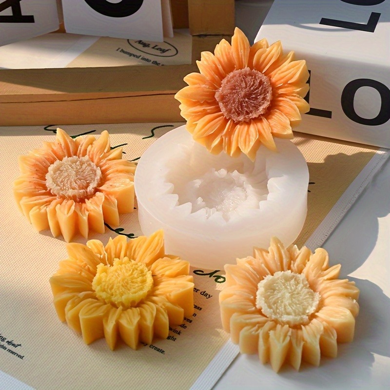Cetakan Silikon Bunga Matahari - Soap Making Name ulasan dan harga