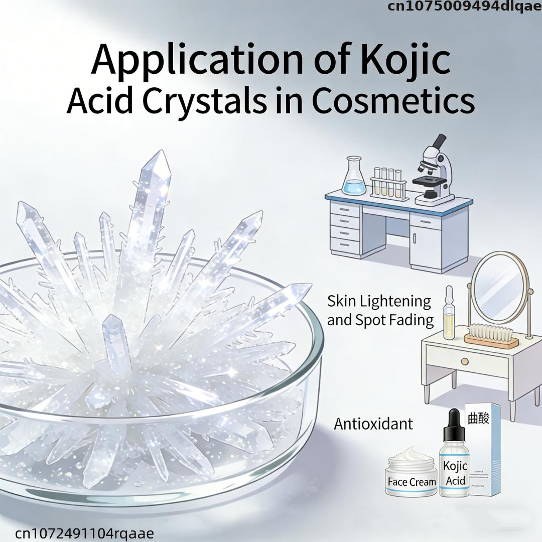 99% Bubuk Asam Kojic Murni Bah - Soap Making Acid ulasan dan harga