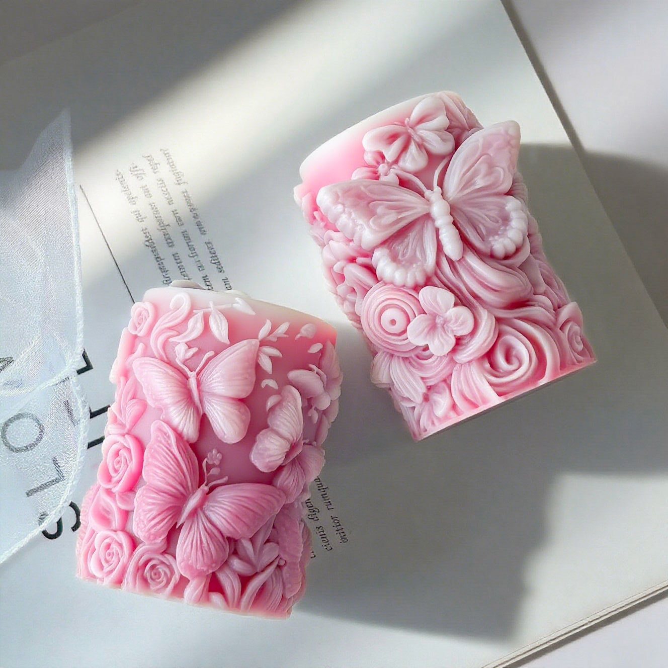 Cetakan Lilin Silinder Relief  - Soap Making At Home ulasan dan harga