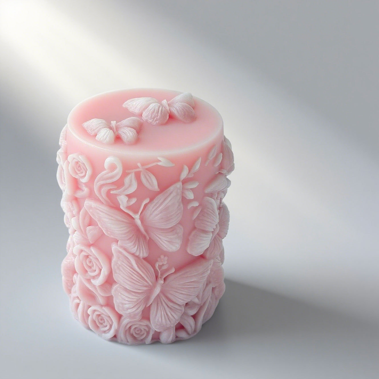 Cetakan Lilin Silinder Relief  - Soap Making At Home ulasan dan harga
