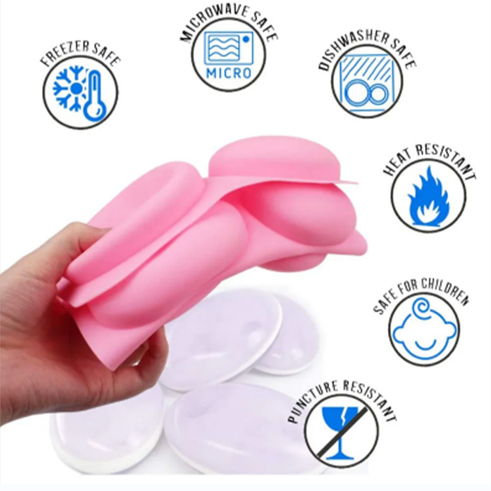 Cetakan sabun silikon Oval 6 l - Soap Making At Home ulasan dan harga