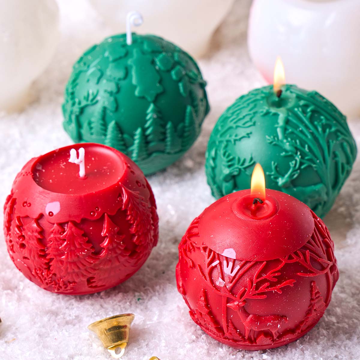 Cetakan Lilin Silikon Ornamen  - Soap Making At Home ulasan dan harga