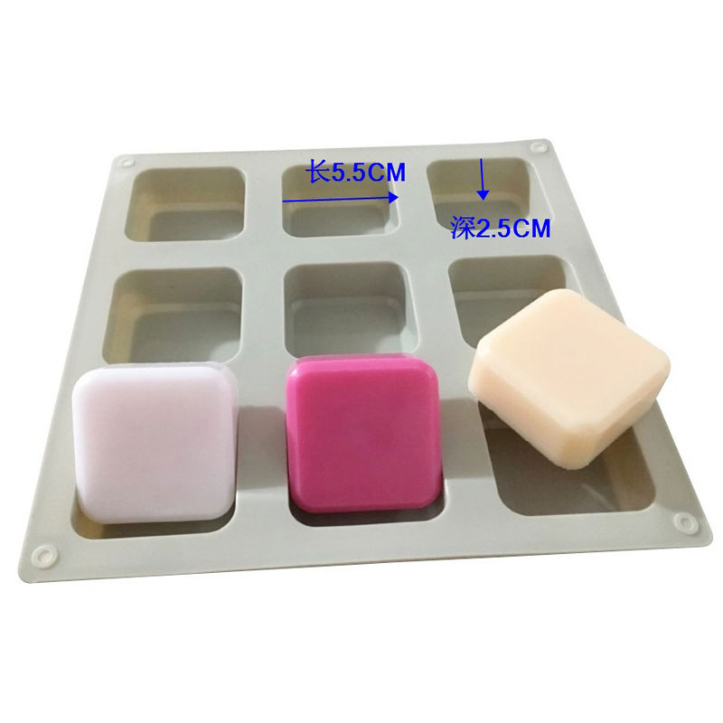 1 PCS Silikon Sabun Cetakan 9  - Soap Making Ideas ulasan dan harga