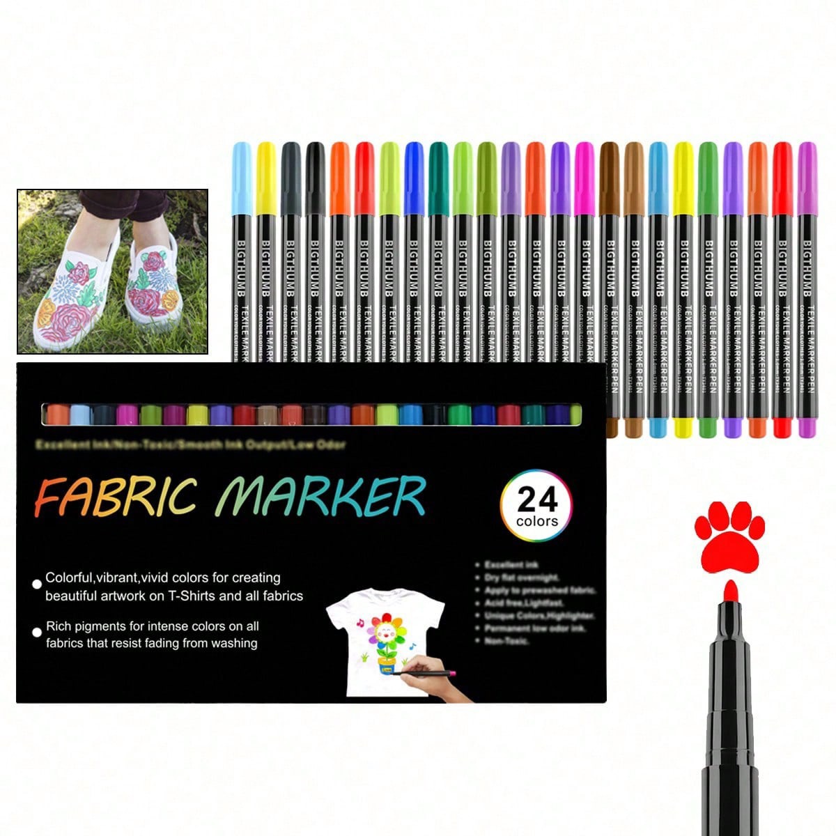 10/20/24 Spidol Kain Berbagai  - Copic Marker Sketch ulasan dan harga
