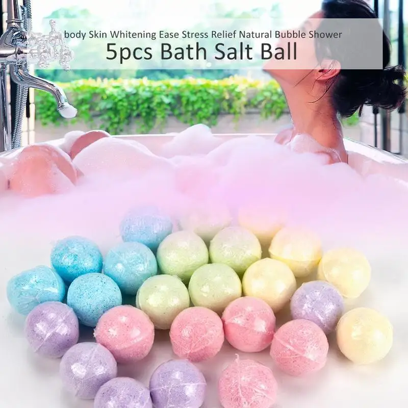 5 buah bola garam mandi buatan - Soap Making Essential Oils ulasan dan harga