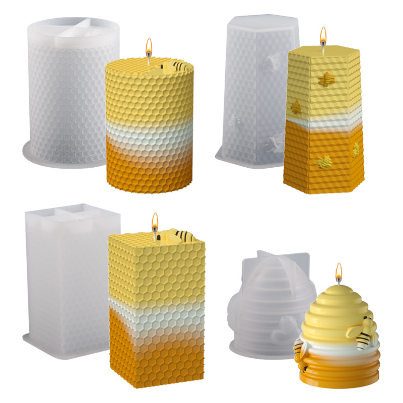 Lilin Cetakan Silikon 3D Lebah - Soap Making Homemade ulasan dan harga