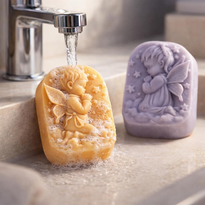 Cetakan Silikon Malaikat untuk - Soap Making At Home ulasan dan harga
