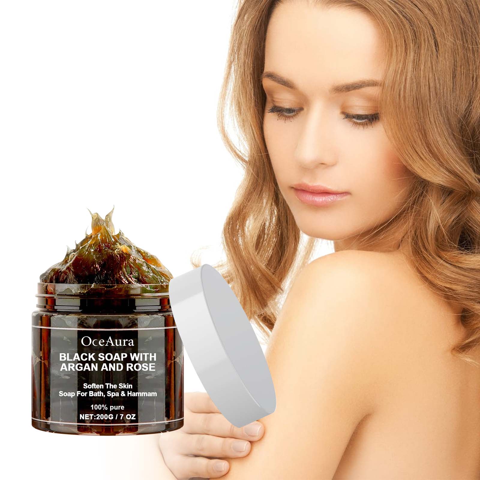Sabun Hitam OCEAURA Dengan Arg - Soap Making Essential Oils ulasan dan harga